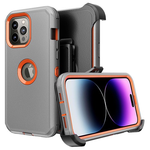 For iPhone 15 14 13 12 XR 11 Pro Max Case Shockproof+Belt Clip+Screen Protector - Picture 38 of 41