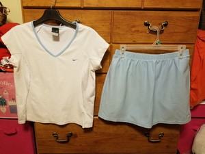 nike skirt outfit