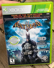 Batman: Arkham Asylum Xbox 360 - Game of the Year Edition - New Factory Sealed