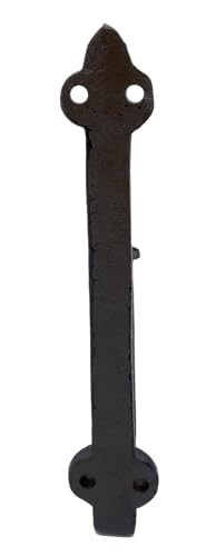 Cast Iron Shelf Bracket Fleur-de-Lis Wall Brace Decorative Shelving Support - Picture 5 of 5