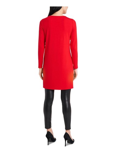 VINCE CAMUTO Womens Cut Out Long Sleeve Round Neck Tunic Top - Picture 6 of 30