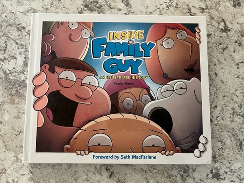 Inside Family Guy An Illustrated History by Frazier Moore (2019, Hardcover)