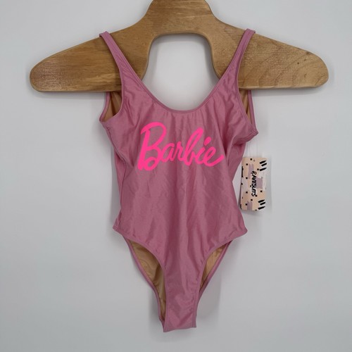 Ravesuits Damen Größe SMALL Barbie Einteiler Badeanzug Rosa Schimmer Niedriger Rücken - Bild 3 von 8