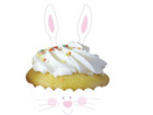 Creative Converting Mens Easter Bunny Ears Cupcake Picks and Cupcake Wrapper