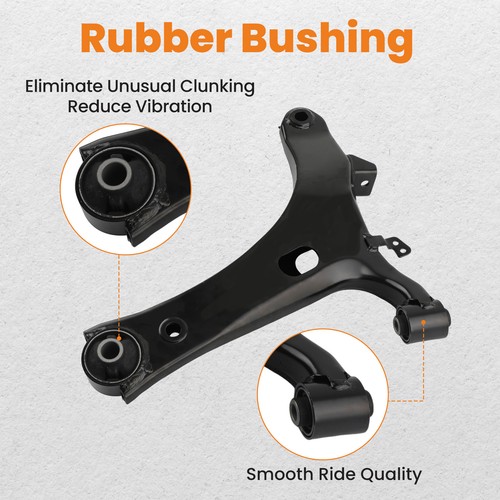 Front Lower Control Arms Kit For 2008-2011 Subaru Impreza 2003-08 Legacy Outback - Picture 11 of 22