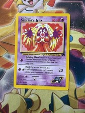 Sabrina's Jynx 57/132 Unlimited Pokemon Gym Challenge NM