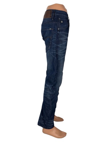 G Star Raw Mens 31 X 32 Denim Arc 3D Slim Jeans Blue Wash Cotton Blend EUC - Picture 6 of 12