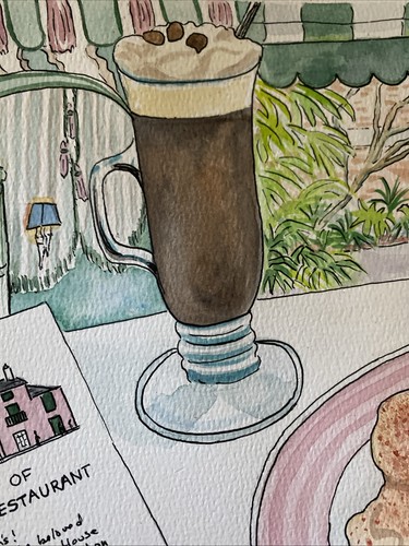 BRENNAN’S | New Orleans 11 x 14 Aquarell Louisiana Frühstück K C Jones Kunst - Bild 4 von 10