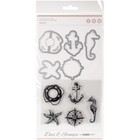 Decorative Dies and Clear Acrylic Stamps Nautical