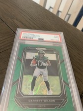 2022 Panini Prizm - Rookies Garrett Wilson #309 Green Scope Prizm /75 (RC)