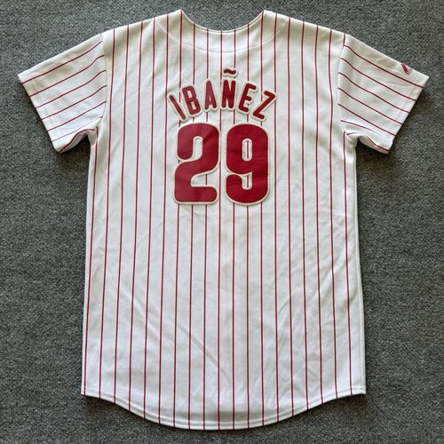 Majestic MLB Philadelphia Phillies Raúl Ibáñez Camiseta de Béisbol Juvenil XL - Imagen 2 de 6