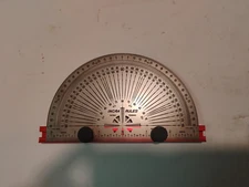 INCRA RULES 6" Protractor  ▪️  PROTRAC06 🔸️ USA  🔸️ V.CLEAN