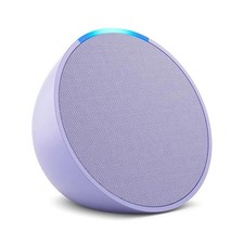 Echo Pop   Full sound compact Bluetooth smart speaker with Alexa   Lavender Bloo