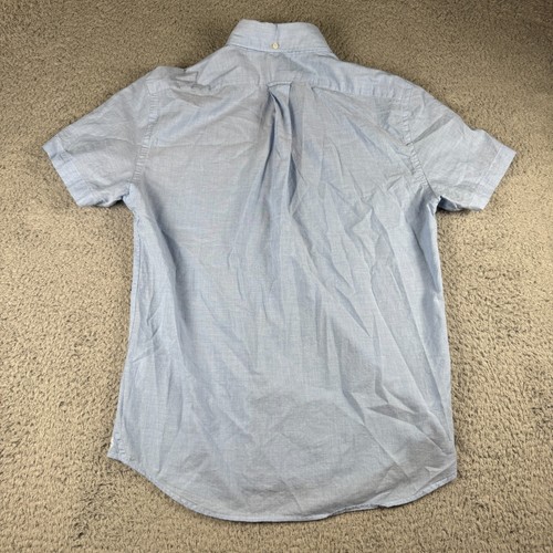 Todd Snyder New York Tailored Chambray Button Up Shirt Size Small Light Blue - Picture 7 of 8