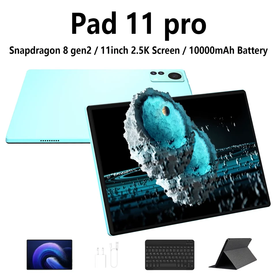 Pad 11 Pro Tablet Da 11,0 Pollici 2,5K Android 13 16GB + 1TB Snapdragon 8 Gen2 O - Immagine 2 di 4