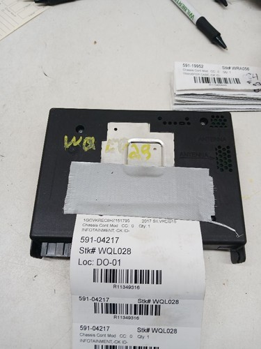 Chassis ECM Information-gps-tv ID 84089011 Fits 16-17 MALIBU 11349316 - Foto 2 di 2