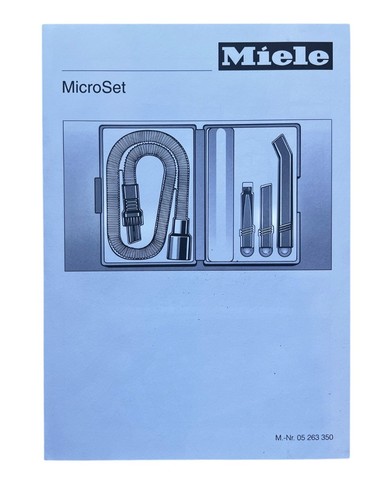 Miele MicroSet Vacuum Accessory Kit For Cleaning Crevices & Small Objects - Imagen 6 de 10