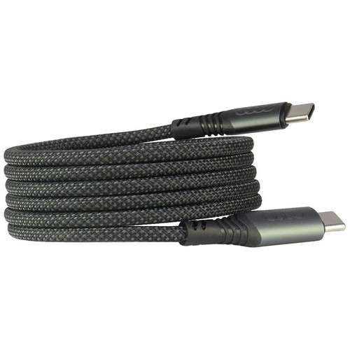 Kabel ładowania i synchronizacji Audi USB C na USB C 2.0 20V 3A 60W czarny - Zdjęcie 2 z 4
