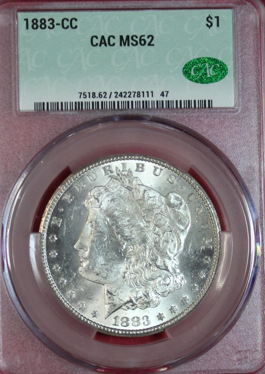 MS 62 Graded 1883 Year Morgan US Dollars (1878-1921) for sale | eBay