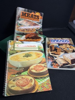 Favorite Recipes Home Economics Teachers Cookbook Breads Casseroles Meats