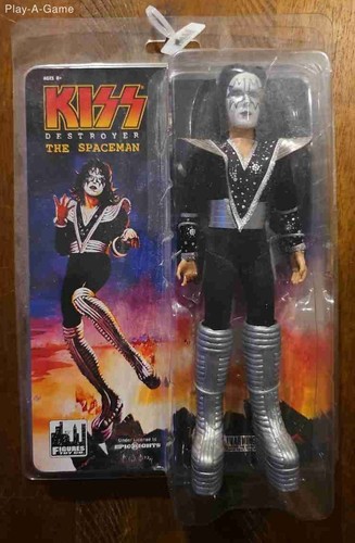KISS Ace Frehley Spaceman DESTROYER Figures Toy Company 8" Figure NEW, SEALED