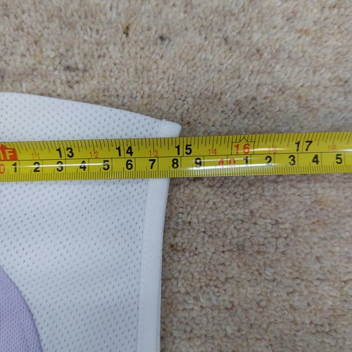 James & Nicholson Tank Womens XL Lilac White V-Neck Breathable Reflective Vest - Picture 9 of 23