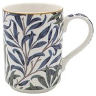 William Morris Willow Bough Boxed Mug, Tea Coffee Fine China Mug