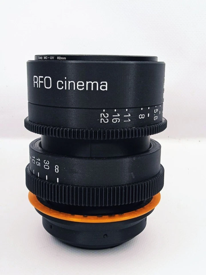 Jupiter 37A 135mm f/3.5 Rehouse Cine Mod Lens Canon EF mount 💙💛 - Image 3 of 4