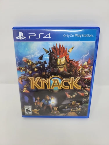 Knack (Sony PlayStation 4, 2013) PS4 Complete CIB Tested Free US Ship See Store!