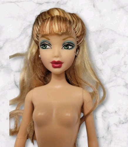 Barbie My Scene Delancey 1999 bambola Mattel vintage bionda blu labbra rosse Y2k usata in ottime condizioni - Foto 7 di 7