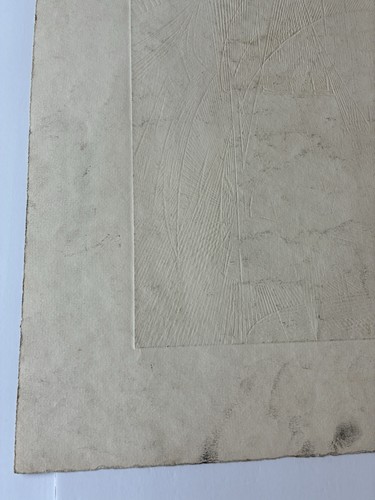 Armin LANDECK Original Drypoint “Paris Metro” Copper Engraving - Picture 13 of 16