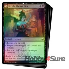 Foil Presale Azula Always Lies X4 M/NM Magic MTG Avatar: The Last Airbender