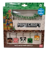 Minecraft Charm Bracelet Set