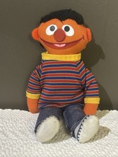 Vintage Ernie Stuffed Animal Sesame Street