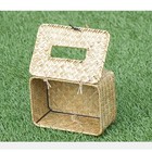  Handgewebter Seidenpapier Box Cover Serviettenhalter für Badezimmer Hotel