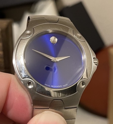 Movado SE Sport Edition 84 G1 1892 Blue