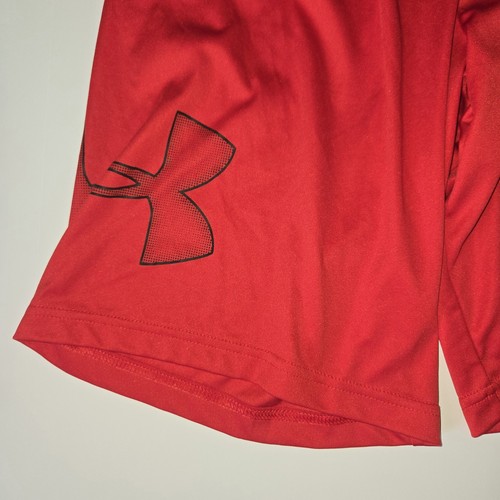 Under Armour Shorts Men Small Red Drawstrings - Picture 3 of 8