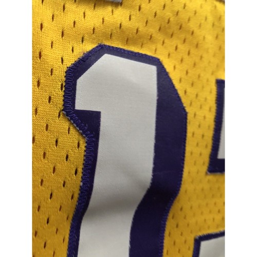 2011 Wilt Chamberlain Adidas Mitchell & Ness Lakers #13 Chamber Jersey SzM Rare - Picture 5 of 21