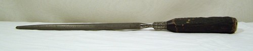 KEEN KUTTER Honstab Stahl Geweih Hirschhorngriff Messerschärfer 14,5" Vintage - Bild 4 von 7