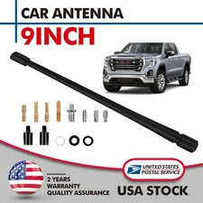 For Jeep Patriot MK 2007-2017 Short Radio Antenna Black AM/FM + Screw 9Inch