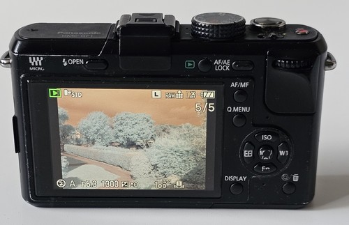 Converted 580nm Infrared IR Panasonic DMC-GF1 12MP M43 Mirrorless Camera 106 - Picture 9 of 9
