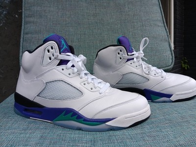 Air Jordan 5 Retro Men's Size 9.5 Grape OG HQ7978-100