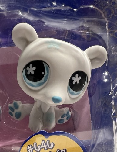 Littlest Pet Shop Pet Pairs: #646 & #647 Polar Bears - Picture 4 of 5