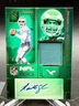 Randall Cunningham 2025 Panini Silhouette NFL Relics Patch Auto /99 Eagles Green