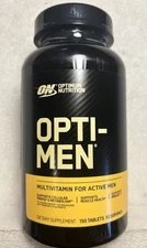 Optimum Nutrition, Opti-Men, 150 Tablets 11/2025