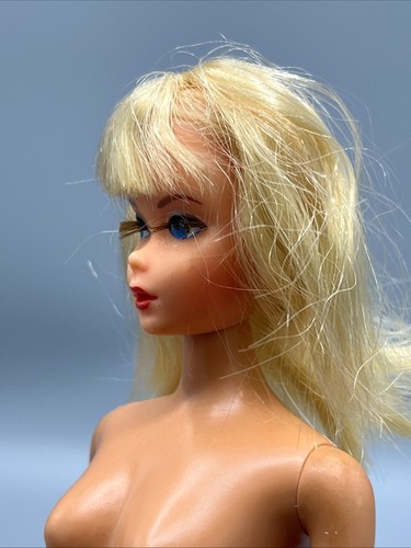 Vintage 1960’s Blonde Twist 'N Turn Barbie Doll Nude For OOAK - Bild 2 von 16