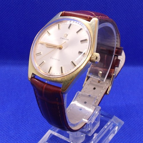 OMEGA GENEVE CARICA MANUALE 37.3MM - VINTAGE SVIZZERO - MOVIMENTO MECCANICO - Picture 2 of 15