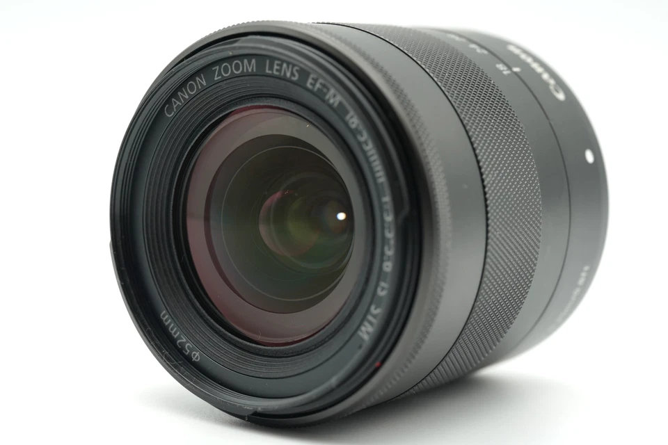 [US DUTY PAYED] Lente zoom Canon EF-M 18-55mm f/3.5-5.6 IS STM negro #002 - Imagen 3 de 4