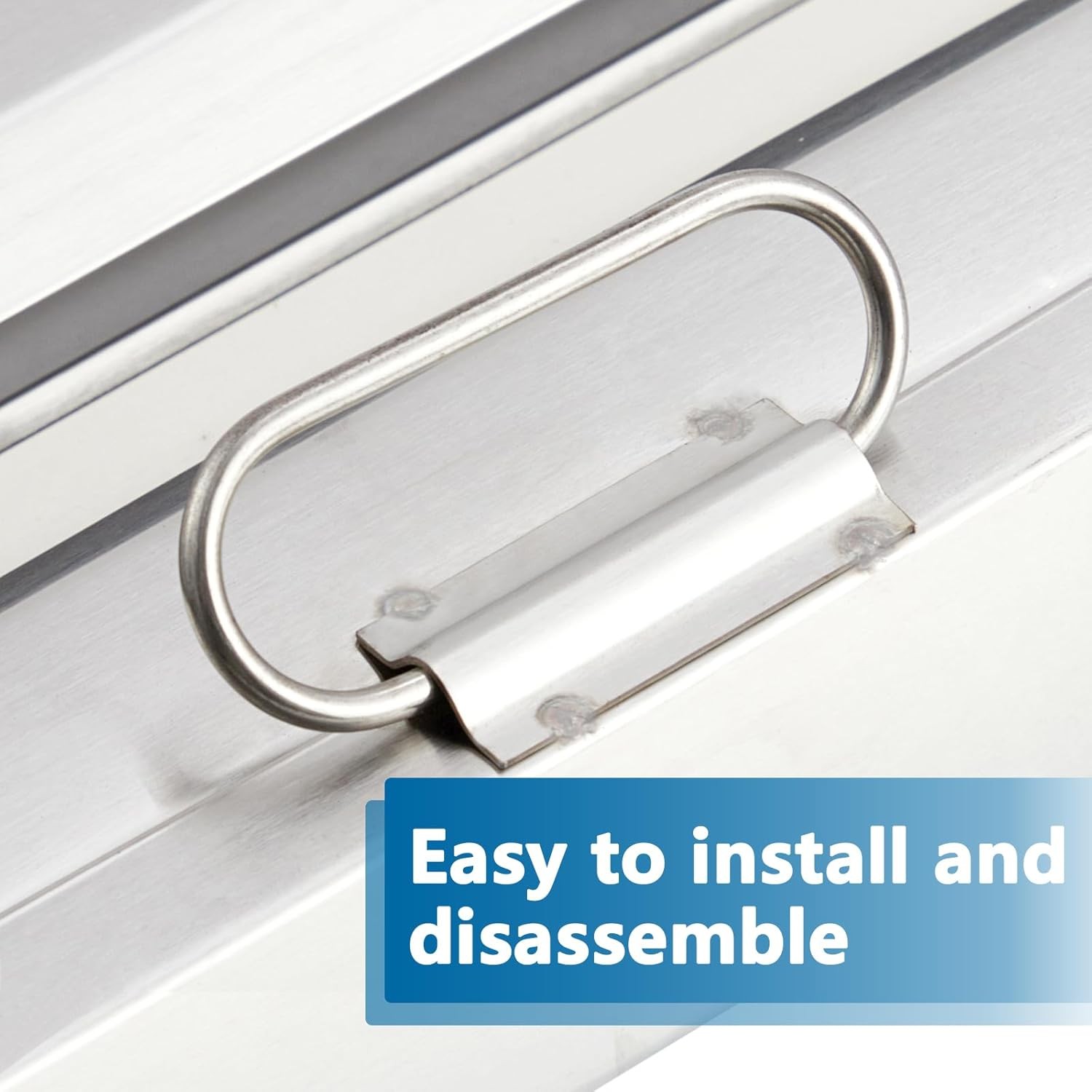 Pack of 6 Hood Filters 430 Stainless Steel 5 Grooves Commercial Hood Filters