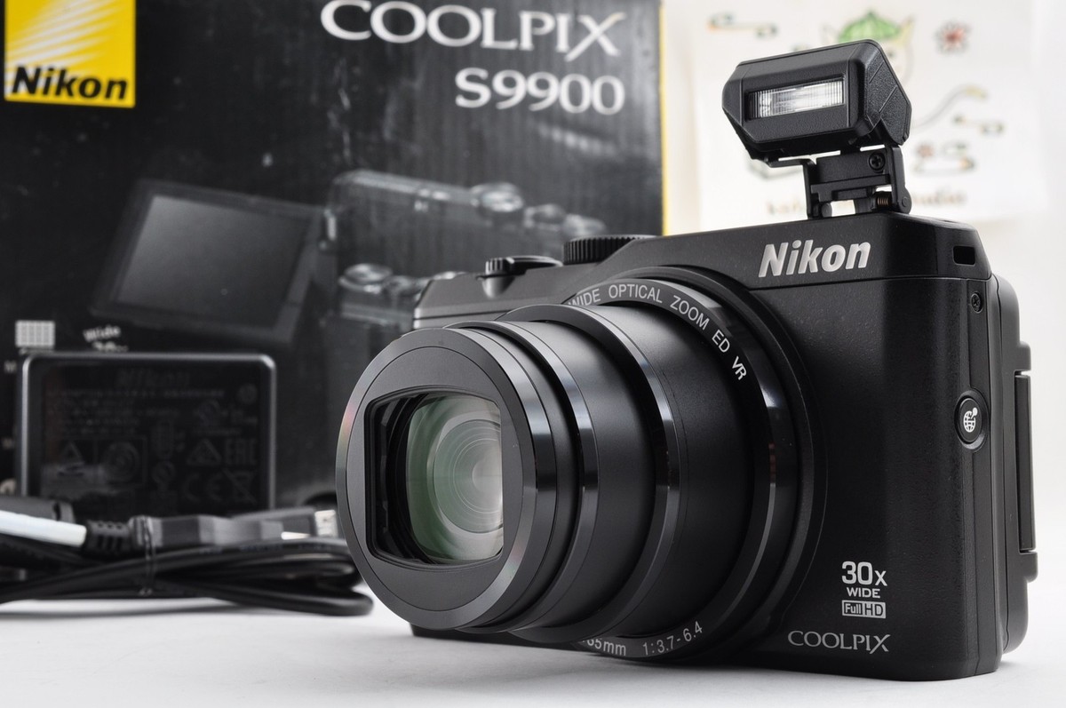 Nikon COOLPIX S9900 16MP 25x Zoom Mint Tested Working Sharp From